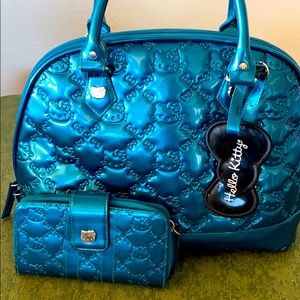 Hello kitty loungefly tote bag and wallet
